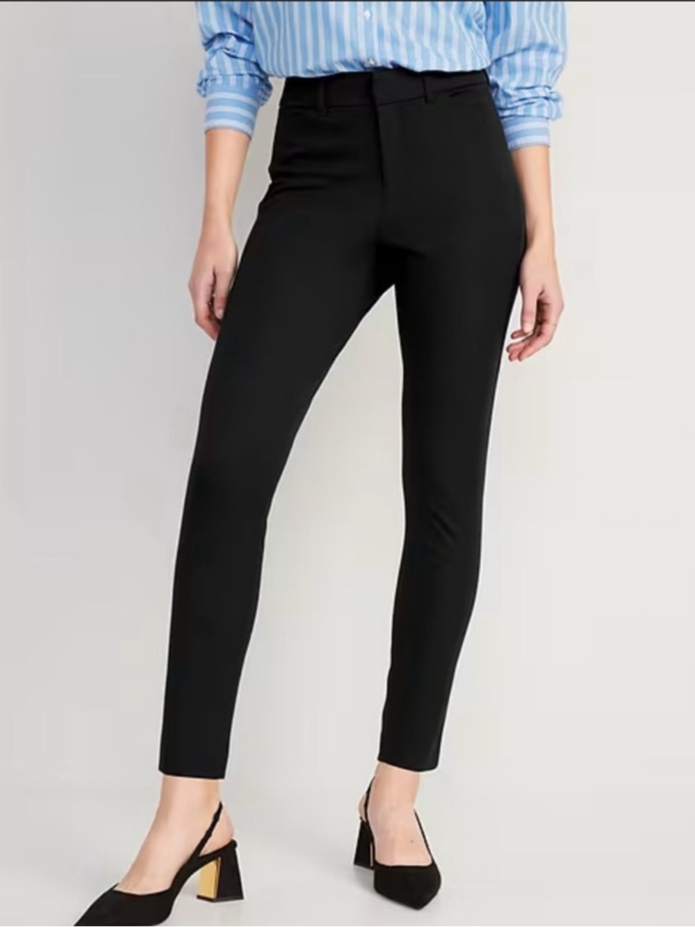 NWT Old Navy Women's Mid-Rise Black Skinny Pants